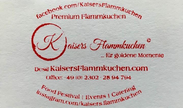 Kaisers Flammkuchen